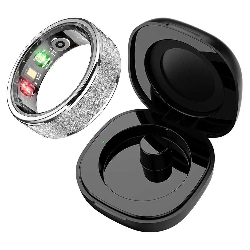 R10 Smart Ring – Health & Sleep Monitor with Charging Case