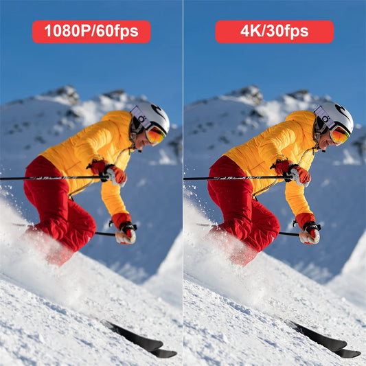 C100 Plus 4K Action Camera – Waterproof WiFi Sport Cam