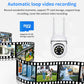 8MP WiFi PTZ Security Camera – 4X Zoom & Two-Way Audio