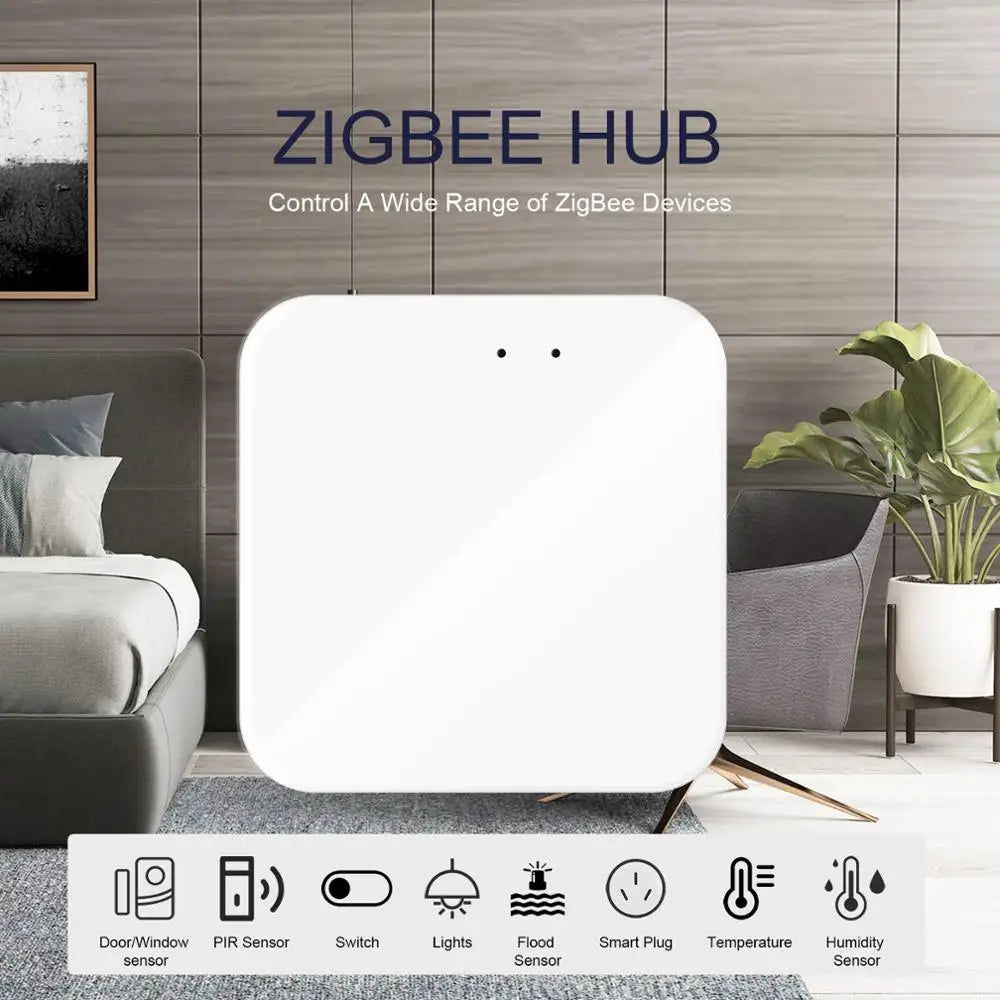 Tuya ZigBee 3.0 Smart Hub – Wireless/Wired Gateway
