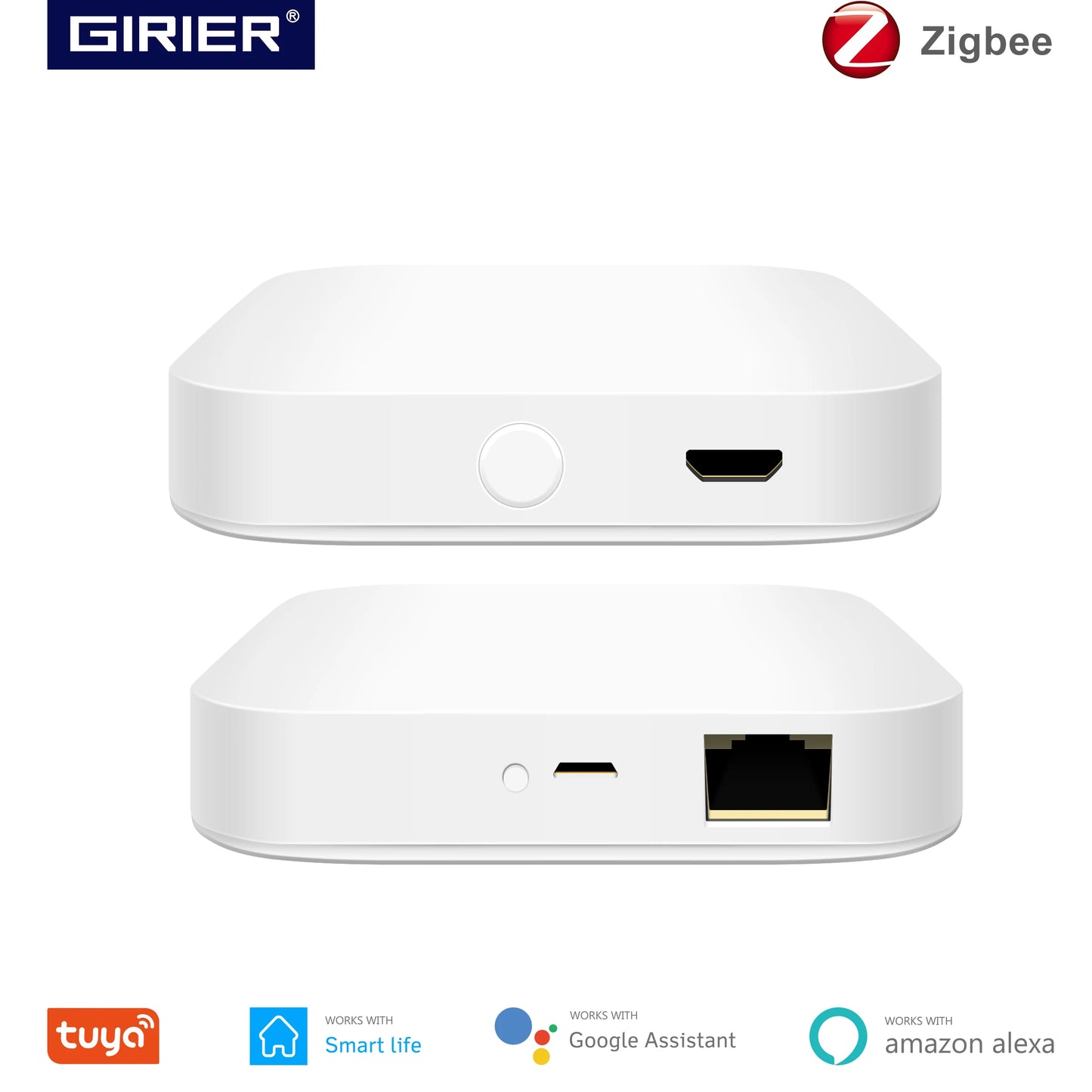 Tuya ZigBee 3.0 Smart Hub – Wireless/Wired Gateway