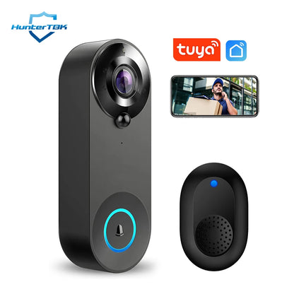 1080P WiFi Video Doorbell – Smart Tuya Home Security Camera