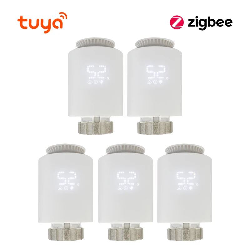Tuya ZigBee TRV Radiator Valve – Smart Thermostatic Controller