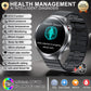 2025 Health Tracker Smart Watch – ECG, PPG & Body Analysis