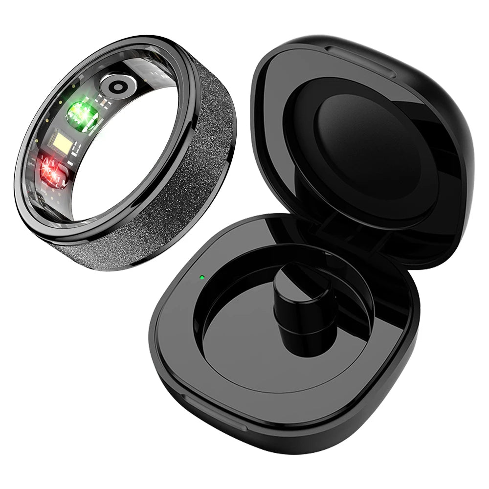 R10 Smart Ring – Health & Sleep Monitor with Charging Case