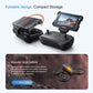 M8 Foldable Brushless Drone – HD Camera with Screen Remote