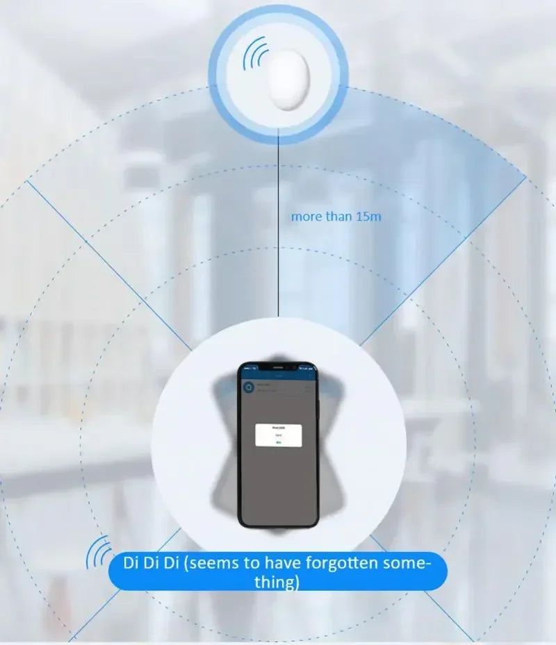 Mini Bluetooth Tracker – Anti-Lost Finder for Pets & Kids