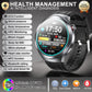 2025 Health Tracker Smart Watch – ECG, PPG & Body Analysis
