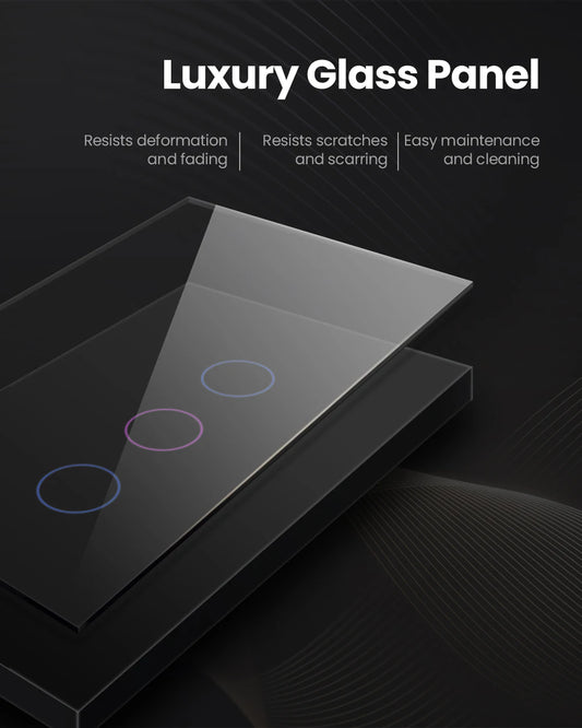 Tuya WiFi/Zigbee Smart Light Switch – Touch Wall Controller