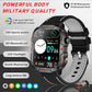 2025 Military Smart Watch – 1.96" AMOLED Fitness Tracker for Men