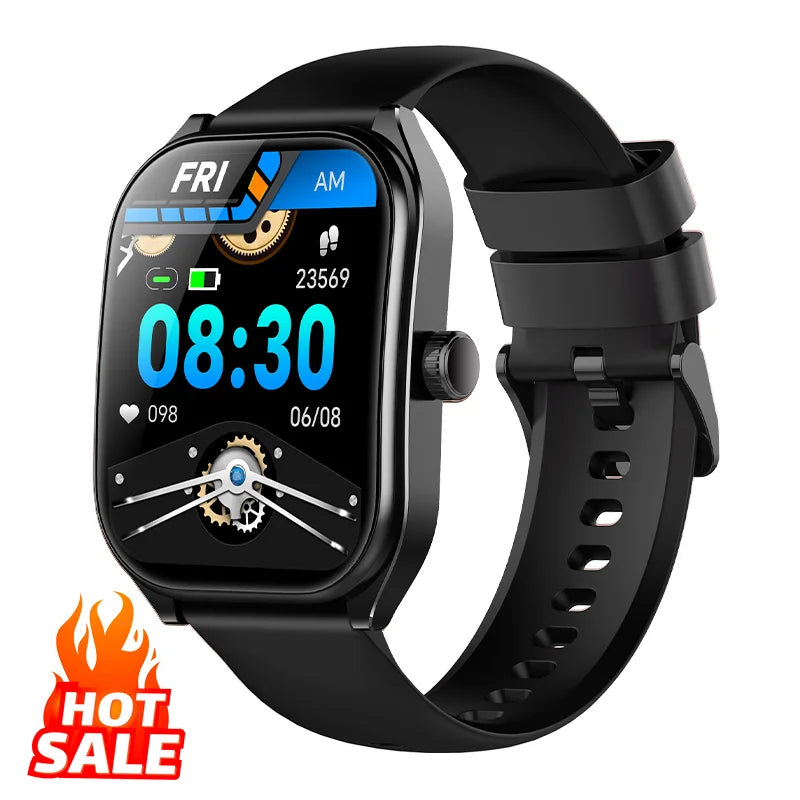 2.01" AMOLED Smart Watch – Bluetooth Call & Fitness Tracker