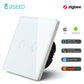 Tuya Zigbee Touch Light Switch – 1/2/3 Gang Smart Wall Switch