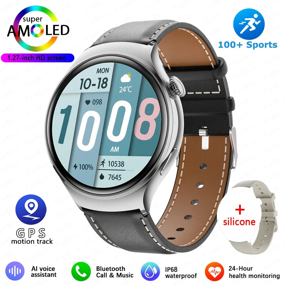 2025 GPS NFC Smartwatch – Bluetooth Call & Health Tracker for Women