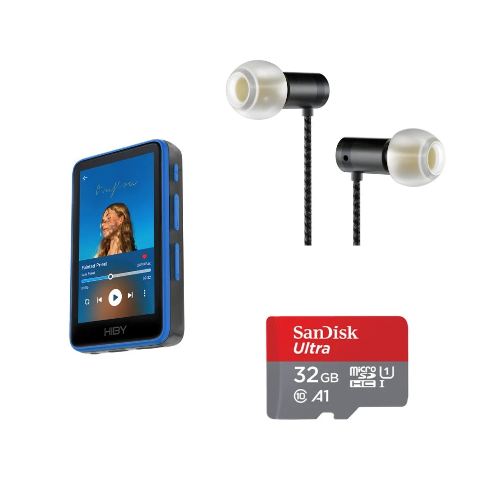 R1 HiFi Music Player – MP3 USB DAC with WiFi & Bluetooth 5.1