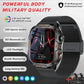 2025 Military Smart Watch – 1.96" AMOLED Fitness Tracker for Men