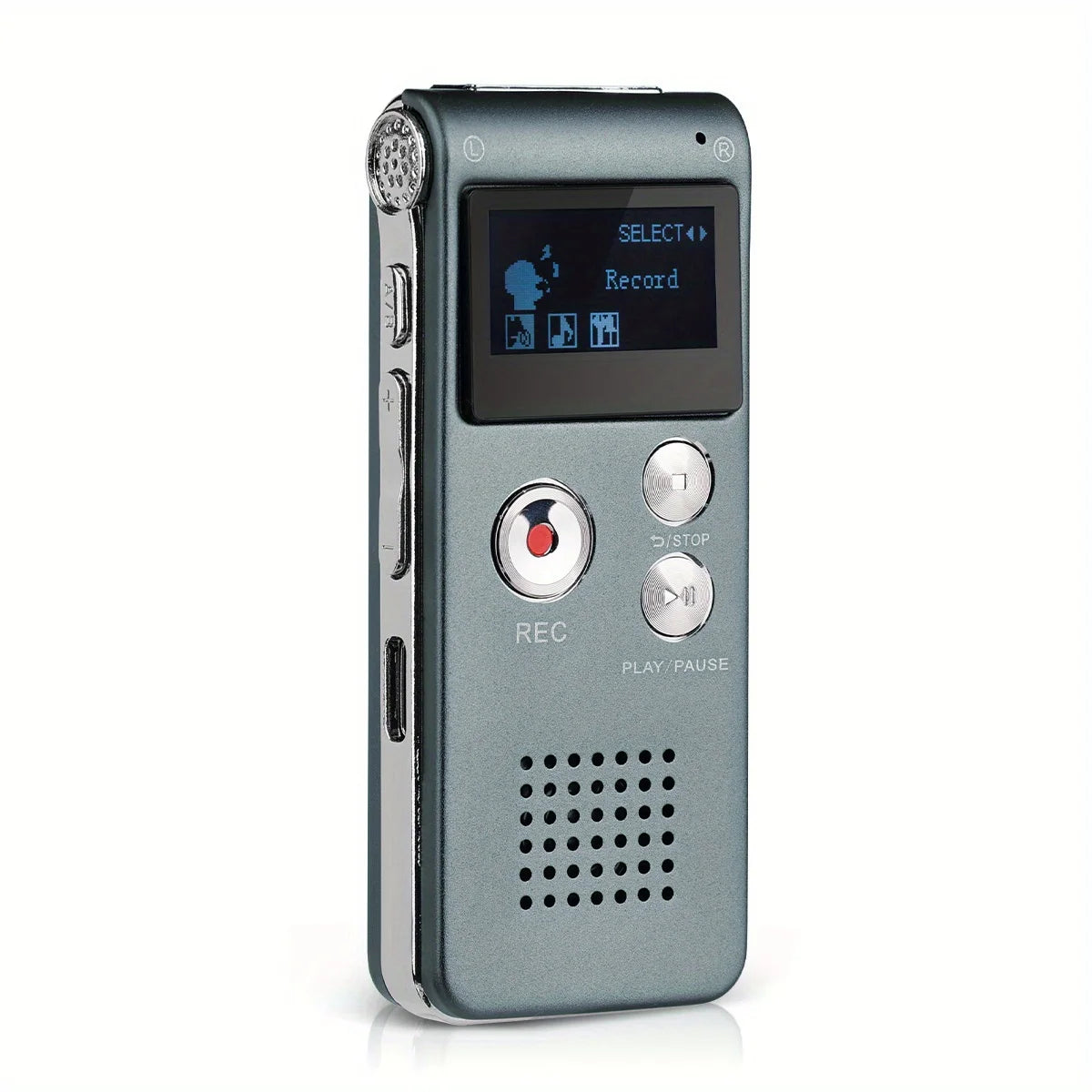 Mini Digital Voice Recorder – Voice Activated Audio Recorder with MP3 & USB