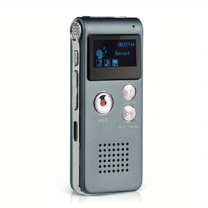 Mini Digital Voice Recorder – Voice Activated Audio Recorder with MP3 & USB