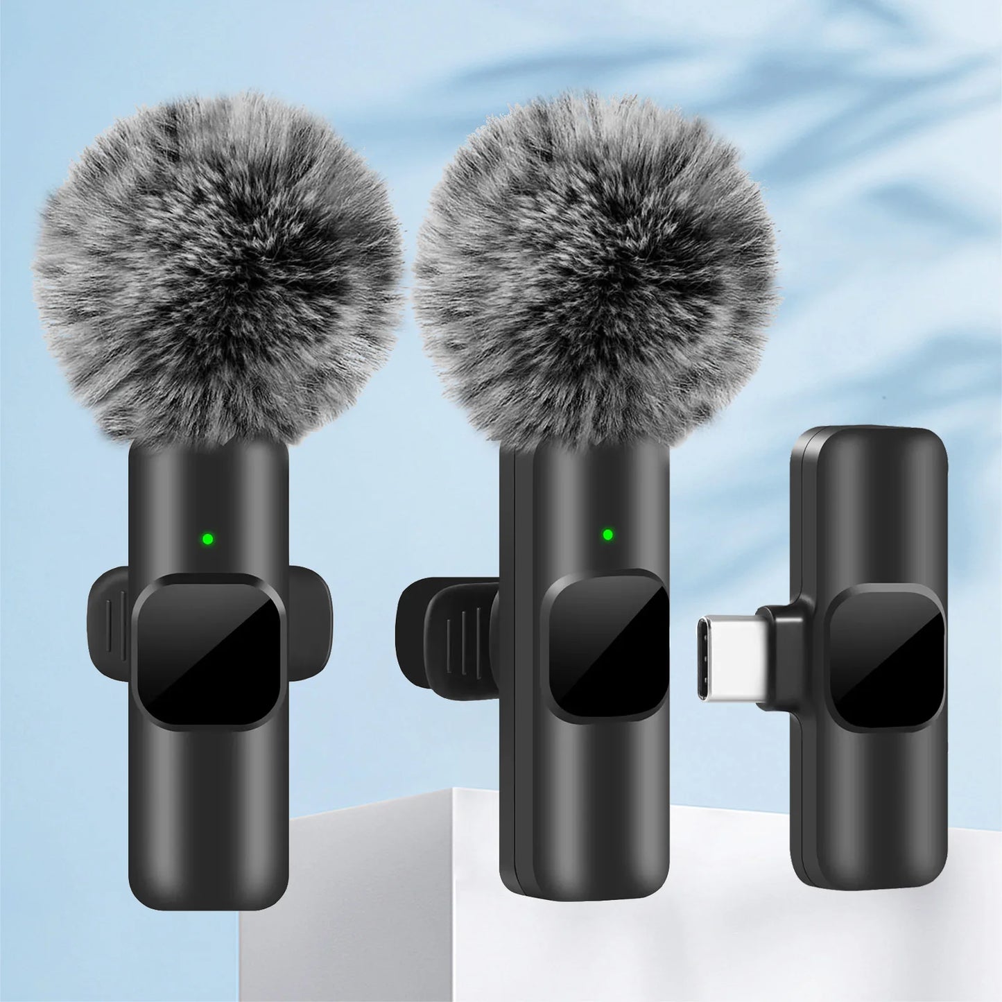 Wireless Lavalier Microphone – Mini Mic for iPhone, Android & Laptop