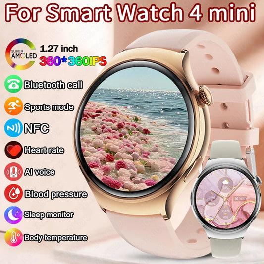 2025 GPS NFC Smartwatch – Bluetooth Call & Health Tracker for Women