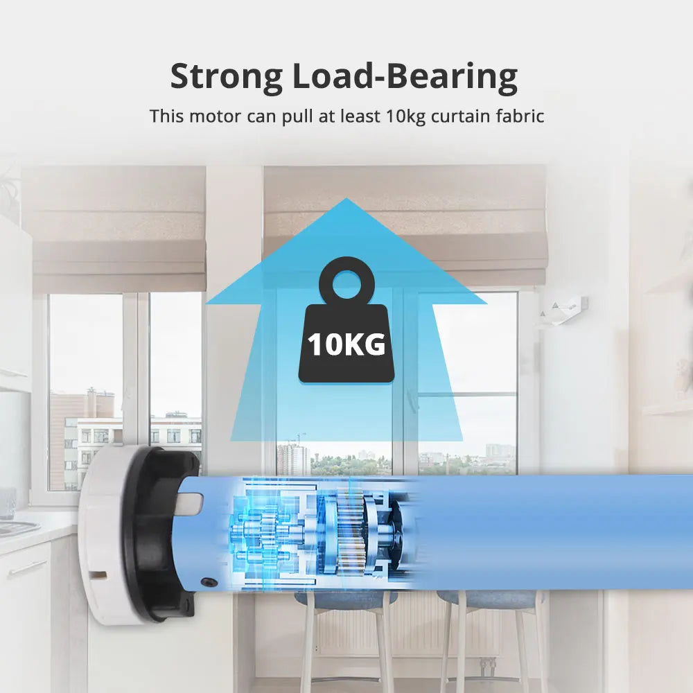 ZigBee Smart Roller Shade Motor – 38mm Tube, Tuya App Compatible