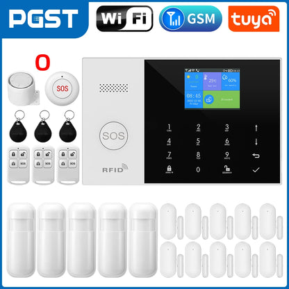 Tuya GSM WiFi Home Alarm – Smart Wireless Security System