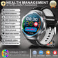 2025 Health Tracker Smart Watch – ECG, PPG & Body Analysis