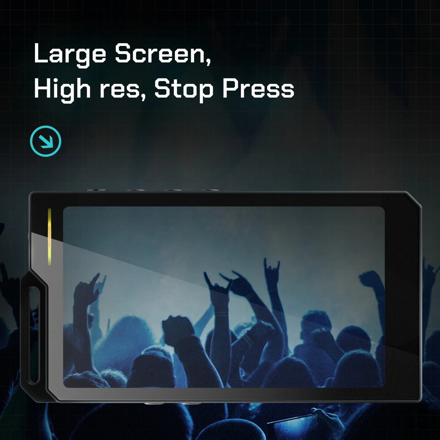 HiBy R4 MiDi HiFi Music Player – Quad DAC Android 12 Portable Audio System