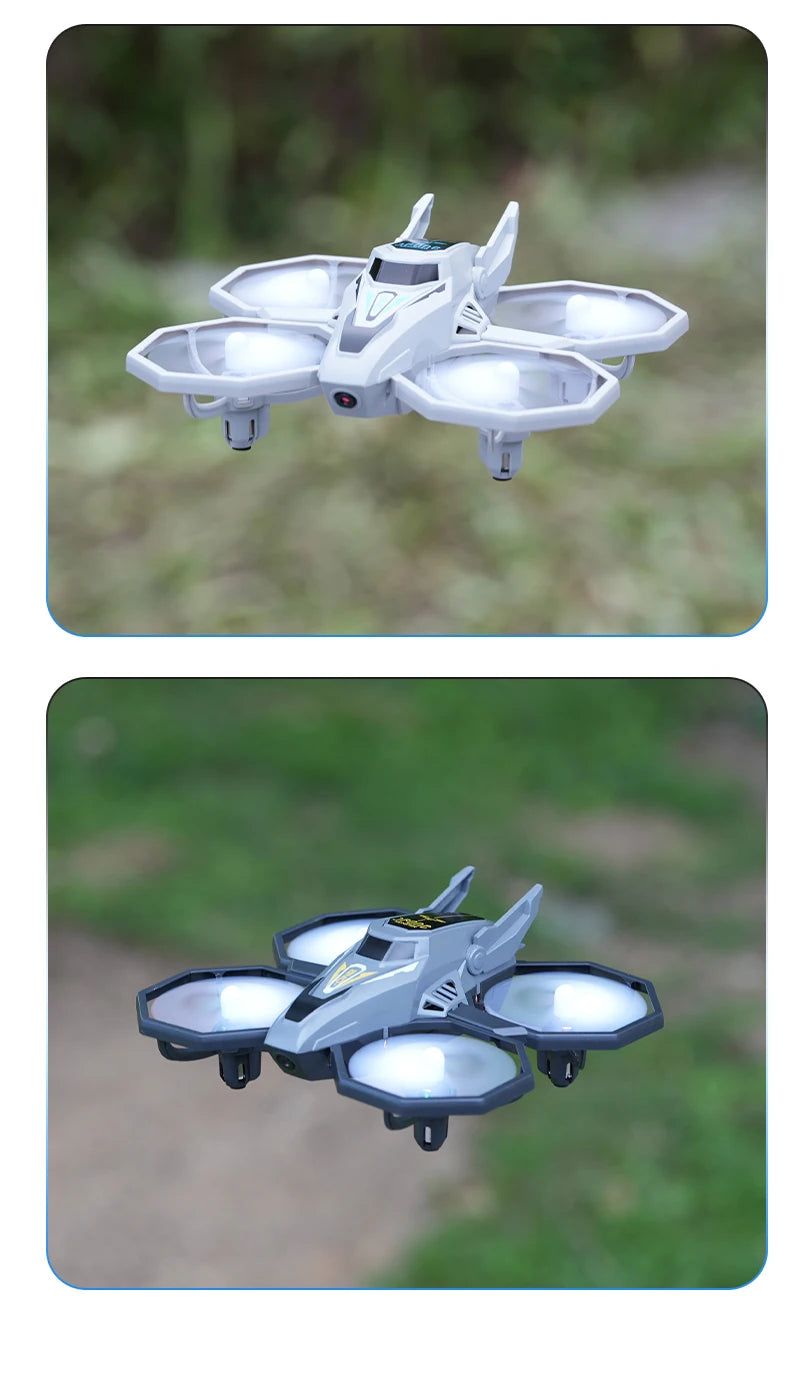 JHD JJRC H118 Pro Drone with LED Lights & Multi-Speed Control