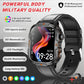 2025 Military Smart Watch – 1.96" AMOLED Fitness Tracker for Men