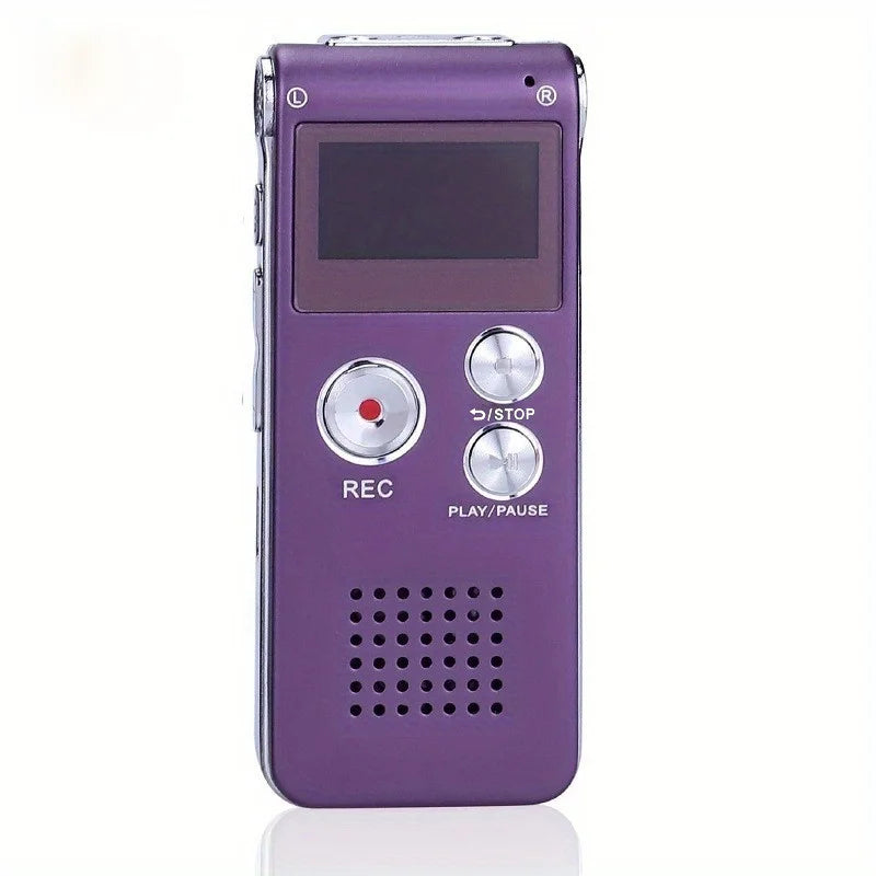 Mini Digital Voice Recorder – Voice Activated Audio Recorder with MP3 & USB