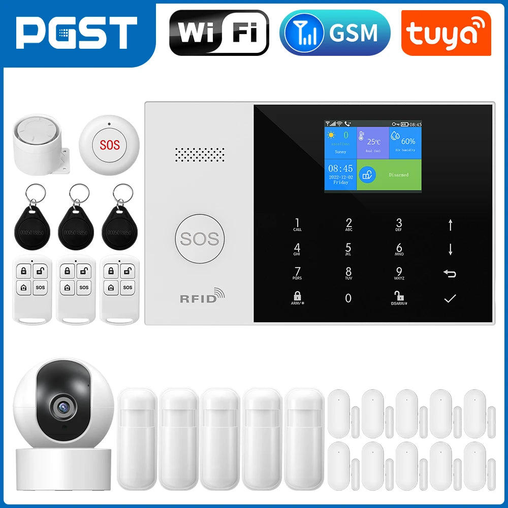Tuya GSM WiFi Home Alarm – Smart Wireless Security System