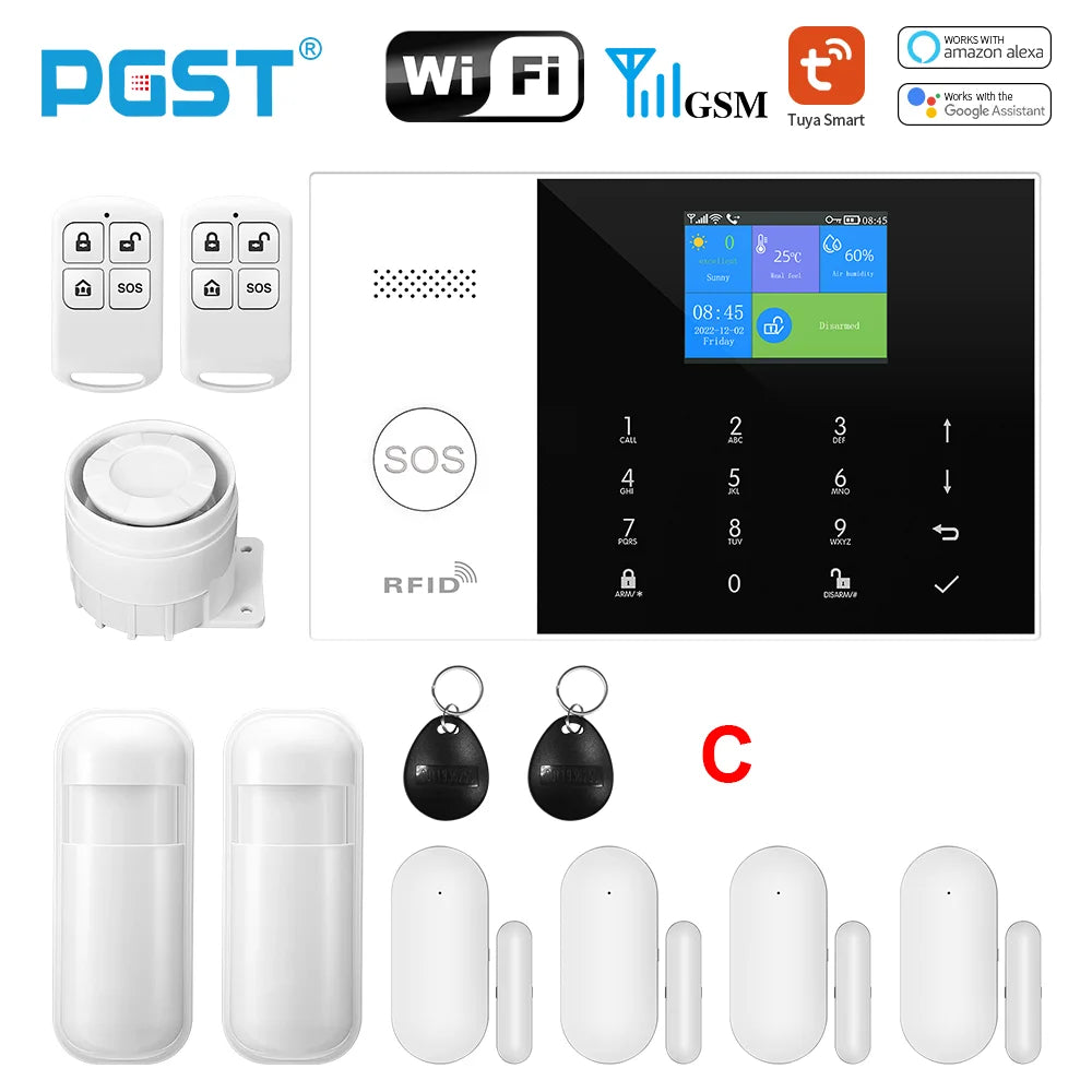 Tuya GSM WiFi Home Alarm – Smart Wireless Security System