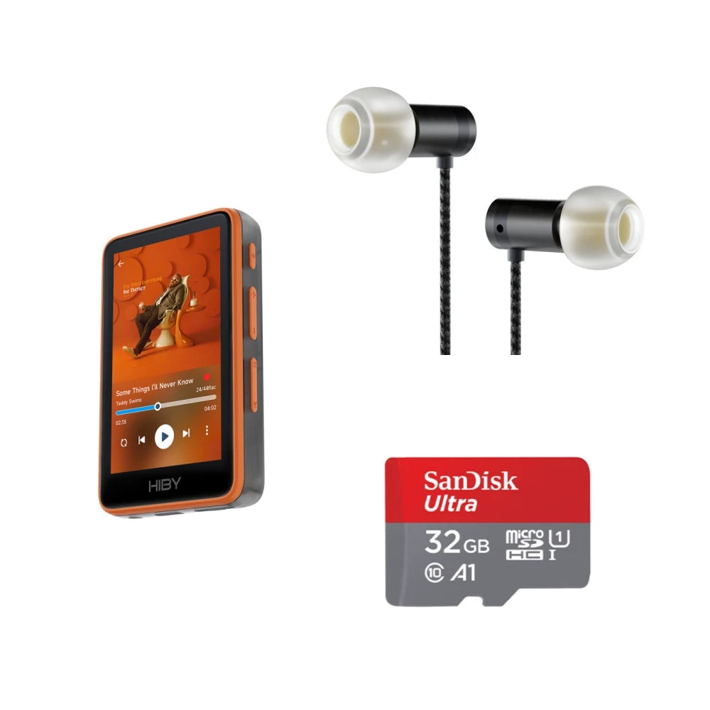 R1 HiFi Music Player – MP3 USB DAC with WiFi & Bluetooth 5.1