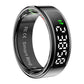 R12 Smart Ring – Touch Display & Wireless Charging Health Tracker