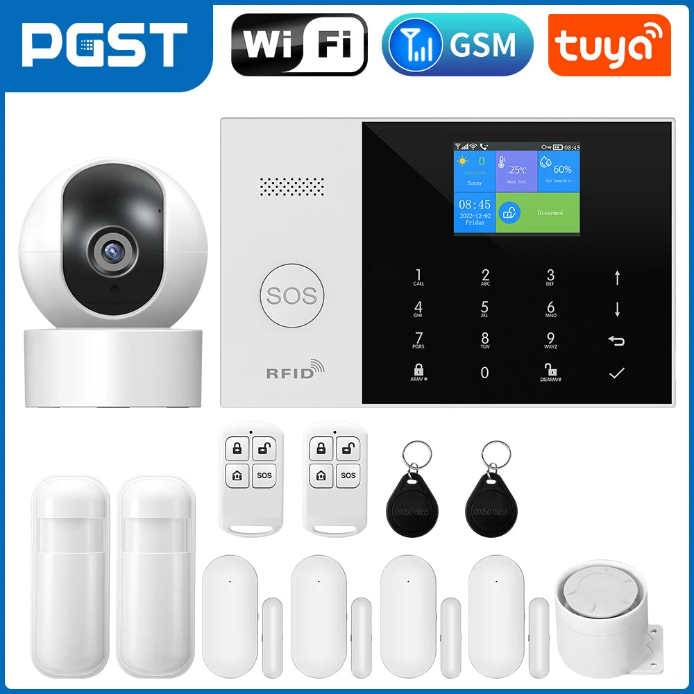 Tuya GSM WiFi Home Alarm – Smart Wireless Security System
