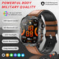 2025 Military Smart Watch – 1.96" AMOLED Fitness Tracker for Men