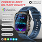 2025 Military Smart Watch – 1.96" AMOLED Fitness Tracker for Men