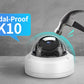 8MP 4K PoE IP Dome Camera – IK10 Explosion-Proof CCTV