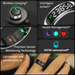 R12 Smart Ring – Touch Display & Wireless Charging Health Tracker
