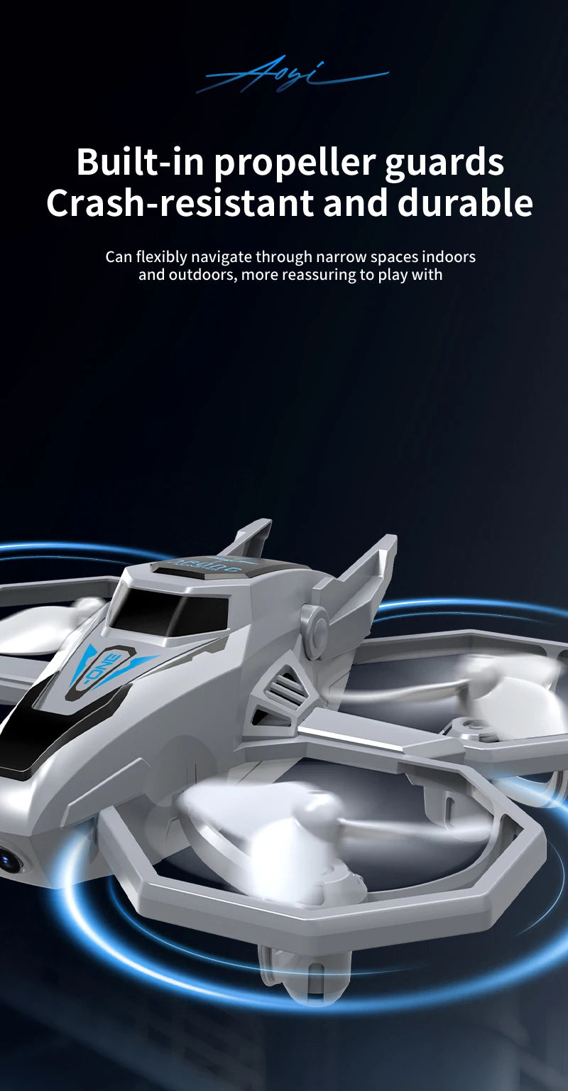 JHD JJRC H118 Pro Drone with LED Lights & Multi-Speed Control