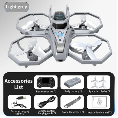 JHD JJRC H118 Pro Drone with LED Lights & Multi-Speed Control