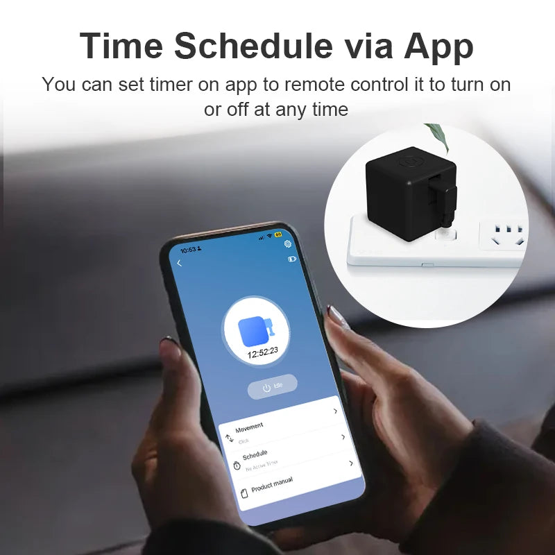 Tuya ZigBee Smart Fingerbot – Remote Button Pusher for Home Automation