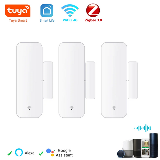 Tuya WiFi Zigbee Door Sensor – Smart Home Security Detector