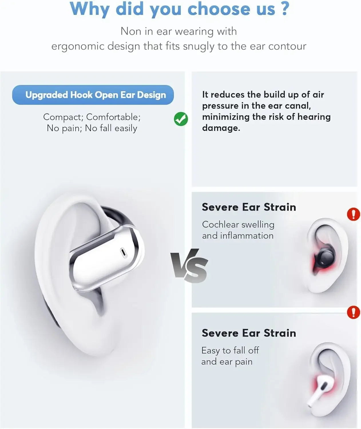 AI Translator Earbuds – Real-Time 3-in-1 Language Translation Headphones