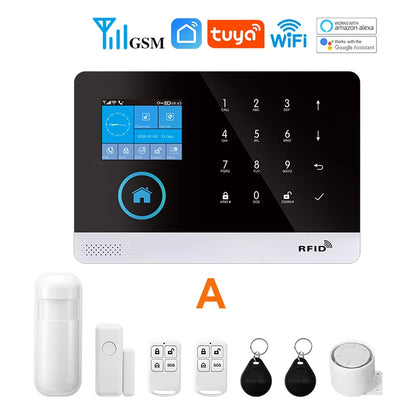 PG103 Home Alarm System – Wireless GSM WiFi Security