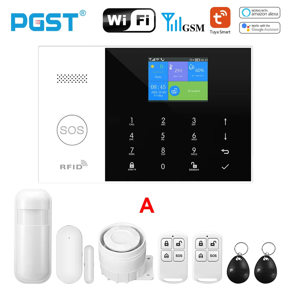 Tuya GSM WiFi Home Alarm – Smart Wireless Security System