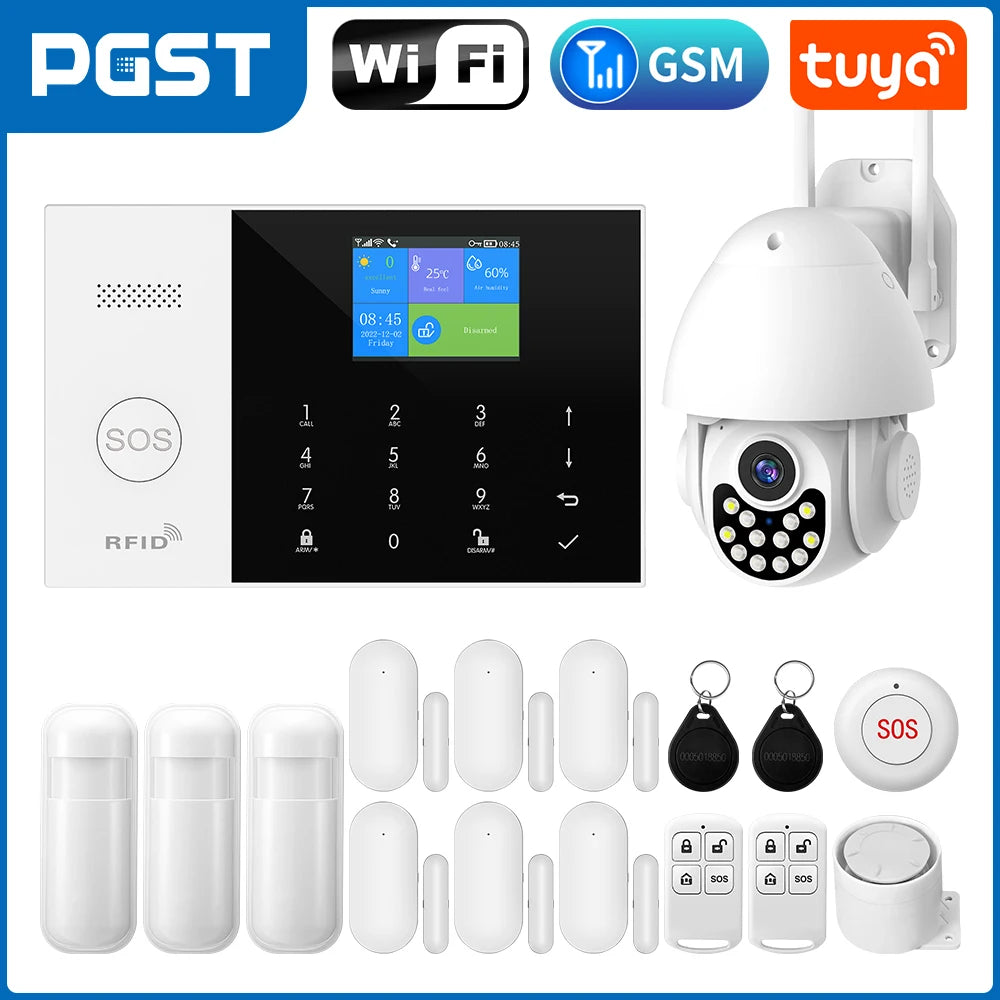 Tuya GSM WiFi Home Alarm – Smart Wireless Security System