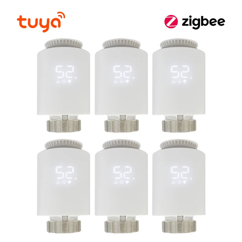 Tuya ZigBee TRV Radiator Valve – Smart Thermostatic Controller