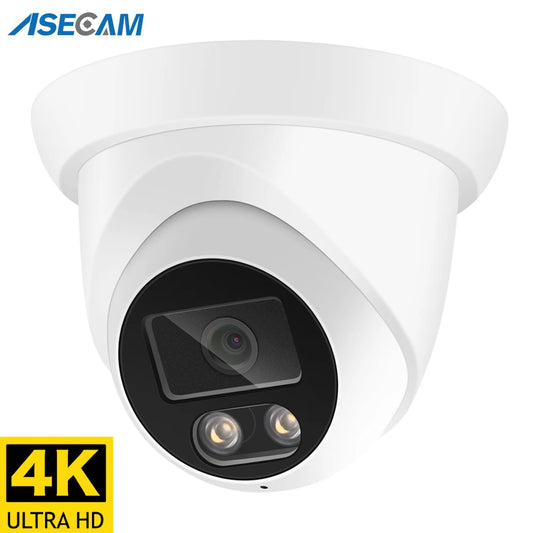 4K 8MP POE IP Camera – AI Color Night Vision CCTV