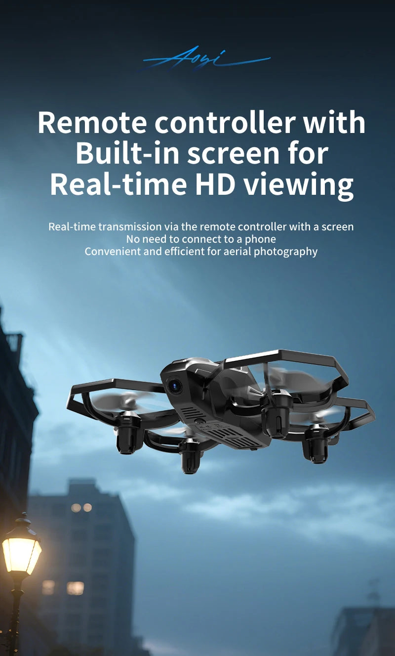 JHD JJRC H118 Pro Drone with LED Lights & Multi-Speed Control